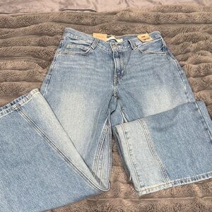 Levi's Light Blue Baggy Denim Jeans